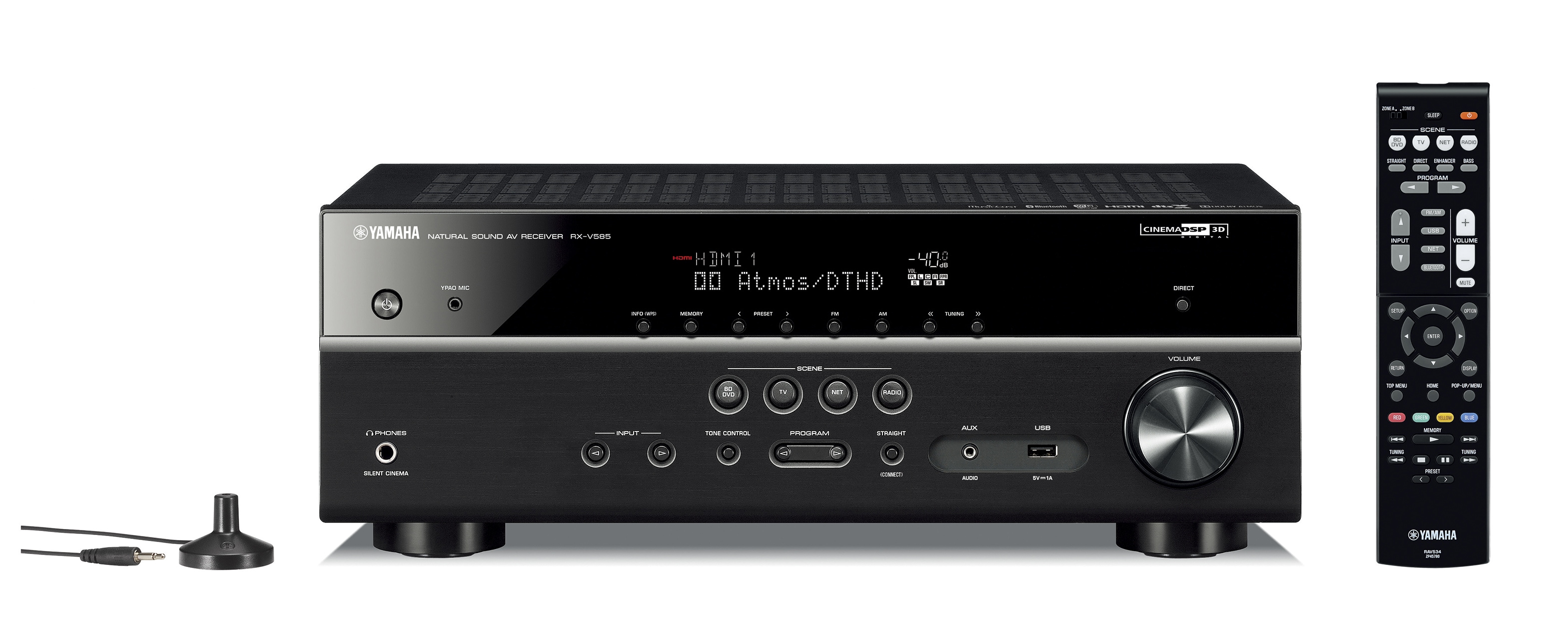 アンプ YAMAHA RX-V585B RX-V585 - Overview - AV Receivers - Products - Home Audio