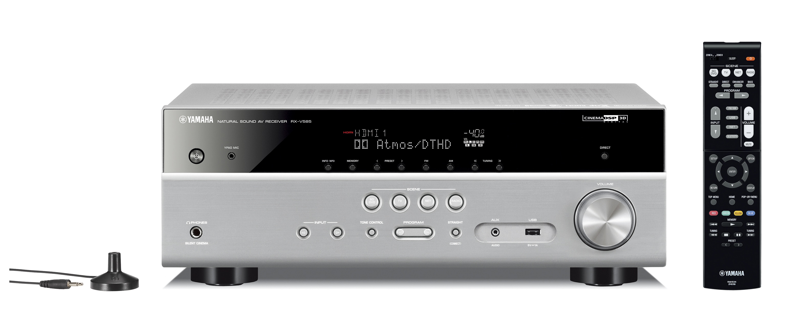 RX-V585 - Overview - AV Receivers - Products - Home Audio