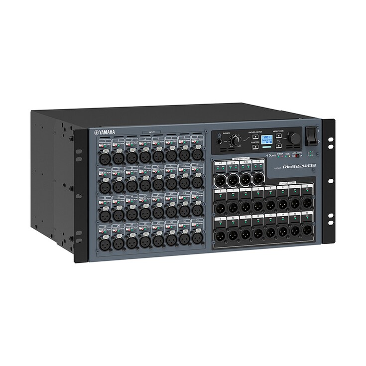 Yamaha I/O Rack R Series (AD/DA): 3rd-generation Rio3224-D3/Rio1608-D3