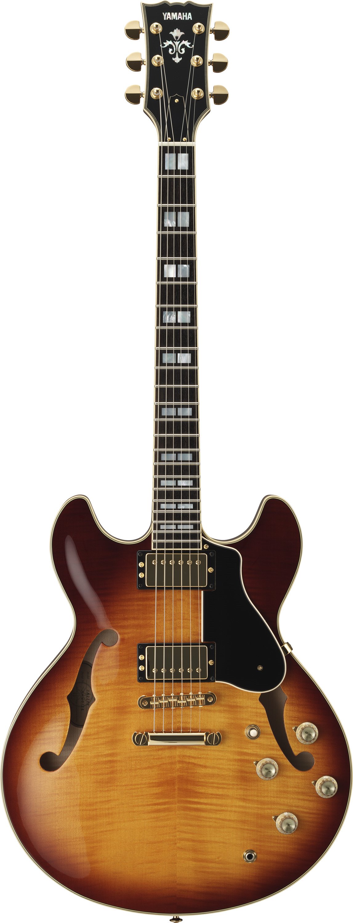 yamaha hollow body jazz guitar