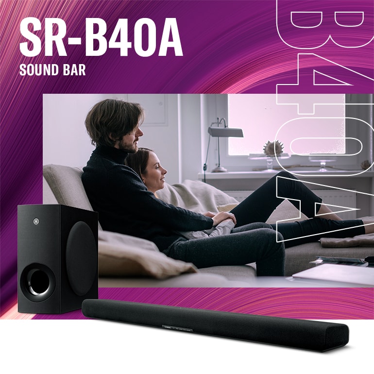 SR-B40A - Overview - Sound Bars - Products - Home Audio - Audio