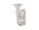 Bell: Yellow brass, Finish: Silver-plated