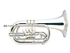 Material: Yellow brass, Finish: Silver-plated