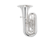 Bell: Yellow brass, Finish: Silver-plated