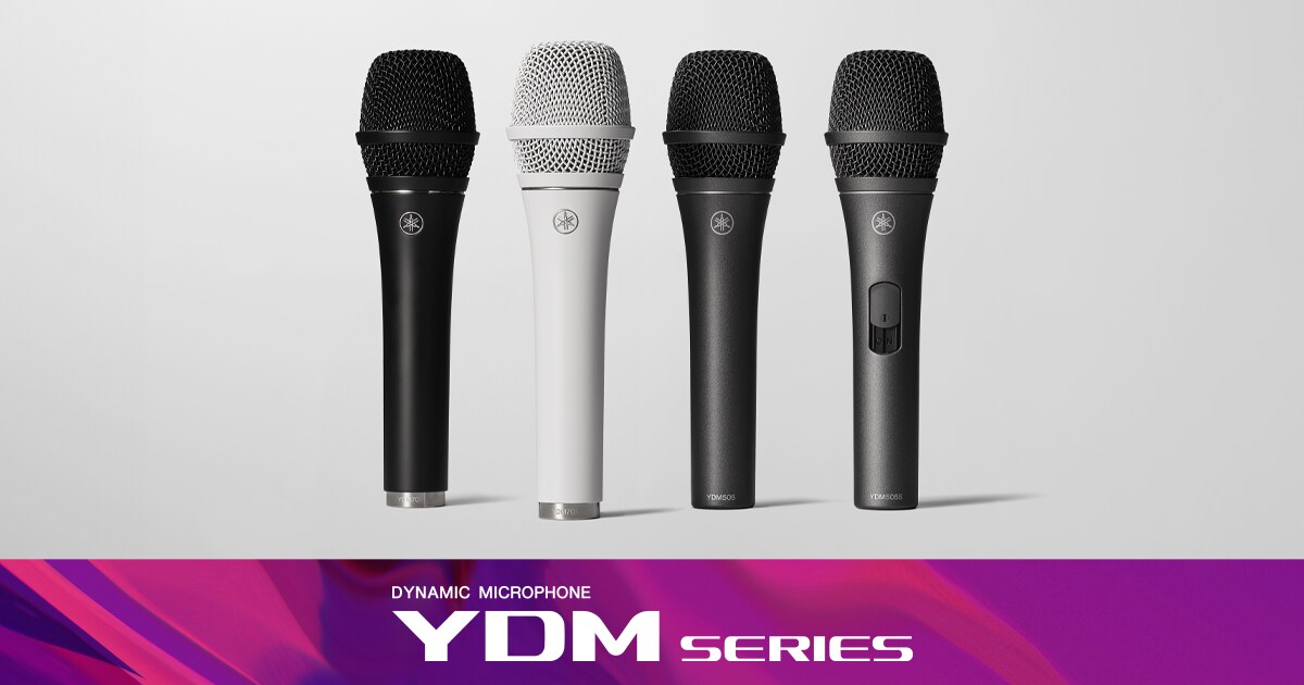 YDM Series - Overview - Microphones - Products - Audio - Yamaha