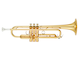 Bell: Yellow brass, Finish: Gold lacquer