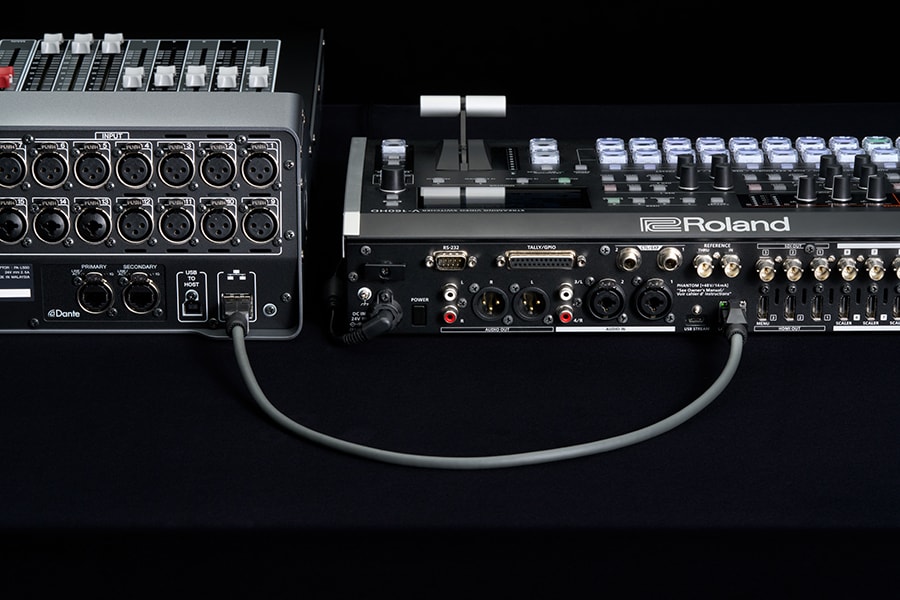 Yamaha DM3 Series And Roland V-160HD Offer Seamless Integration To