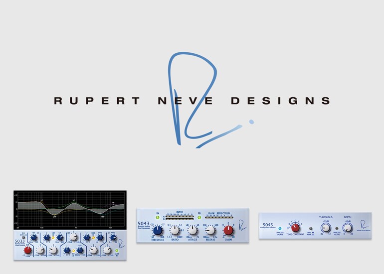 Plug-ins developed in collaboration with Rupert Neve Designs