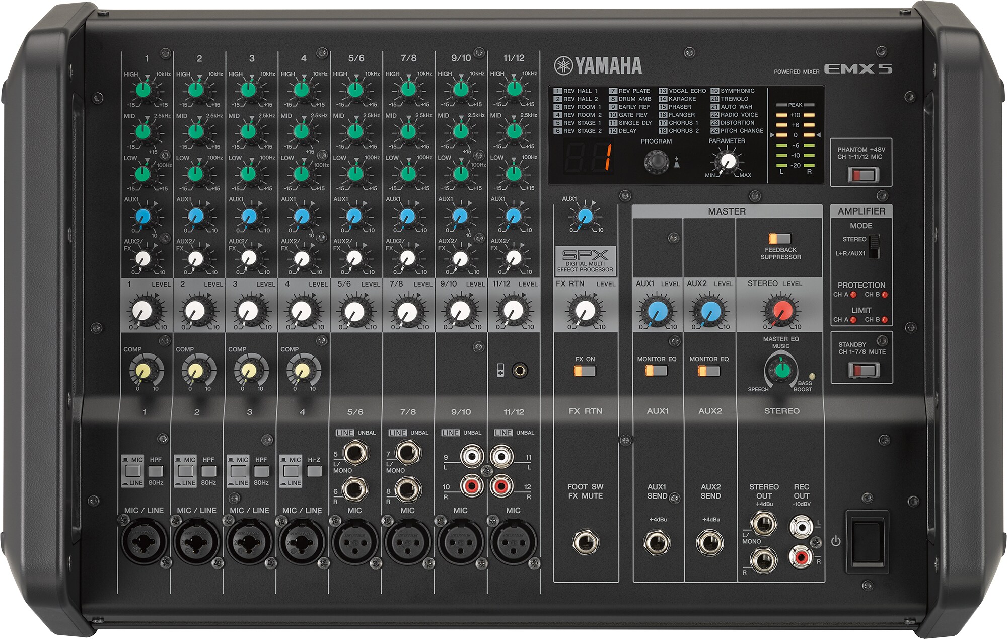 配信機器・PA機器・レコーディング機器 yamaha emx5 EMX7/EMX5 - Overview - Mixers - Products - Portable PA - Audio