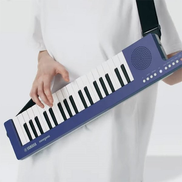 Teclado digital con 3 Modos de función JAM color Blanco USB Audio y Bluetooth MIDI Yamaha Sonogenic SHS-300 keytar 