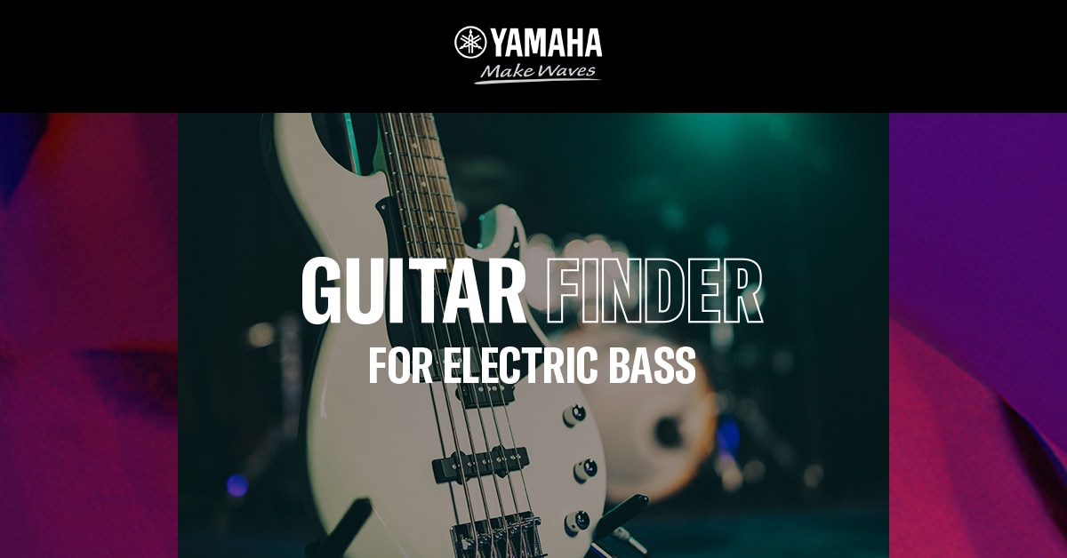 Guitar Finder for Electric Bass - Yamaha - Other European Countries