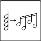 Arpeggio function icon