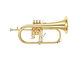 Bell: Yellow brass, Finish: Clear lacquer
