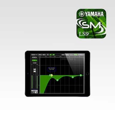 Yamaha Smart Device Application LS9 StageMix