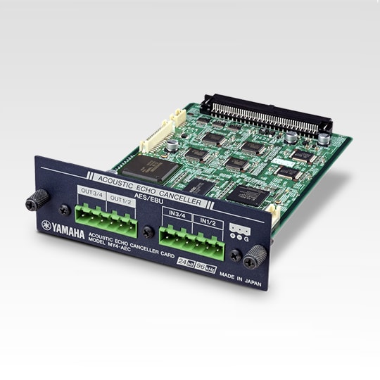 MY4-AEC - Overview - Interfaces - Products - Audio - Yamaha