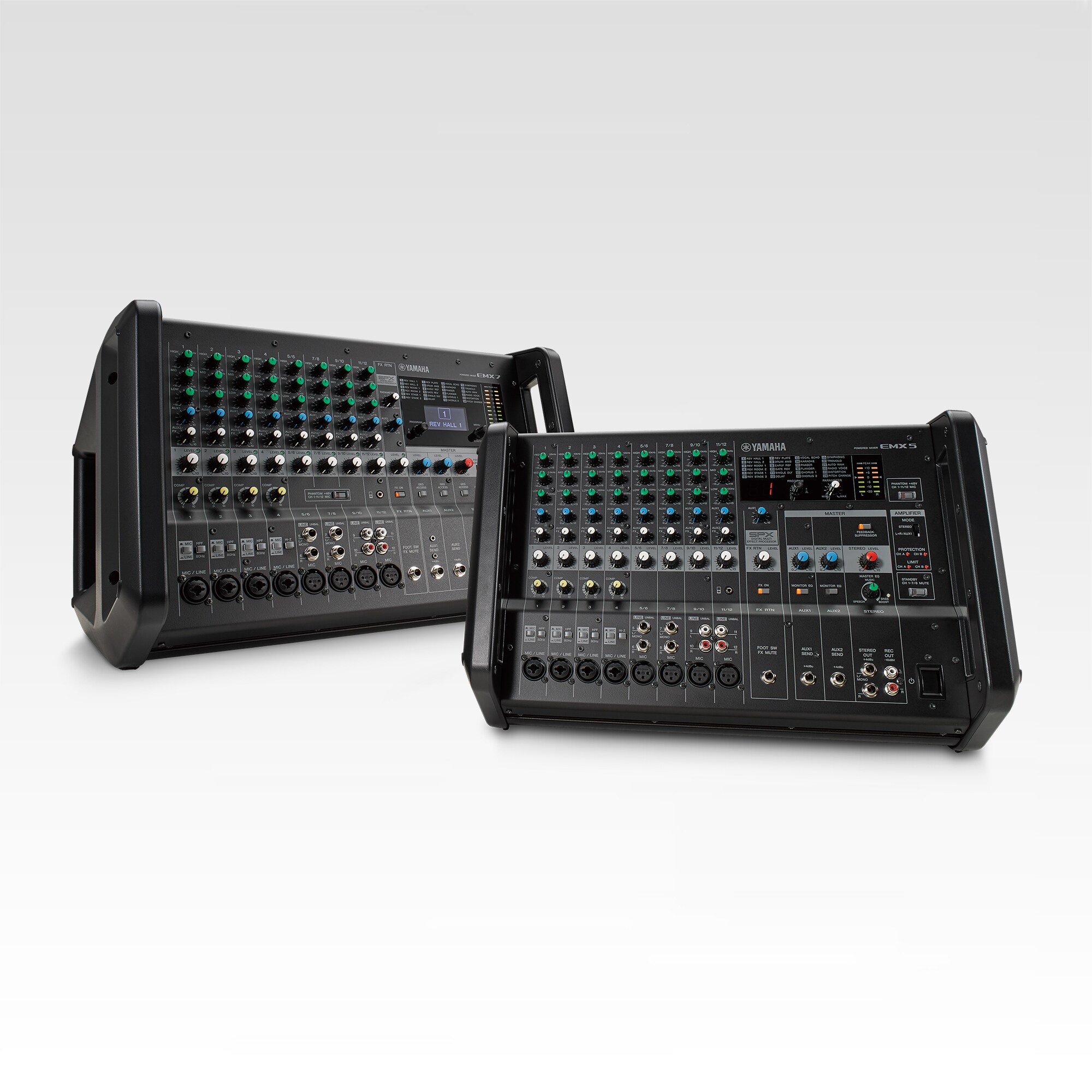 EMX7/EMX5 - Overview - Mixers - Products - Portable PA - Audio
