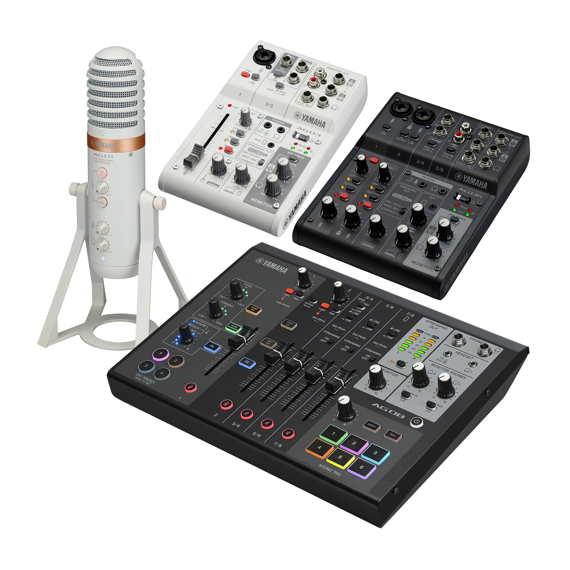 Yamaha Releases the AG08 Live Streaming Mixer - Yamaha - Business