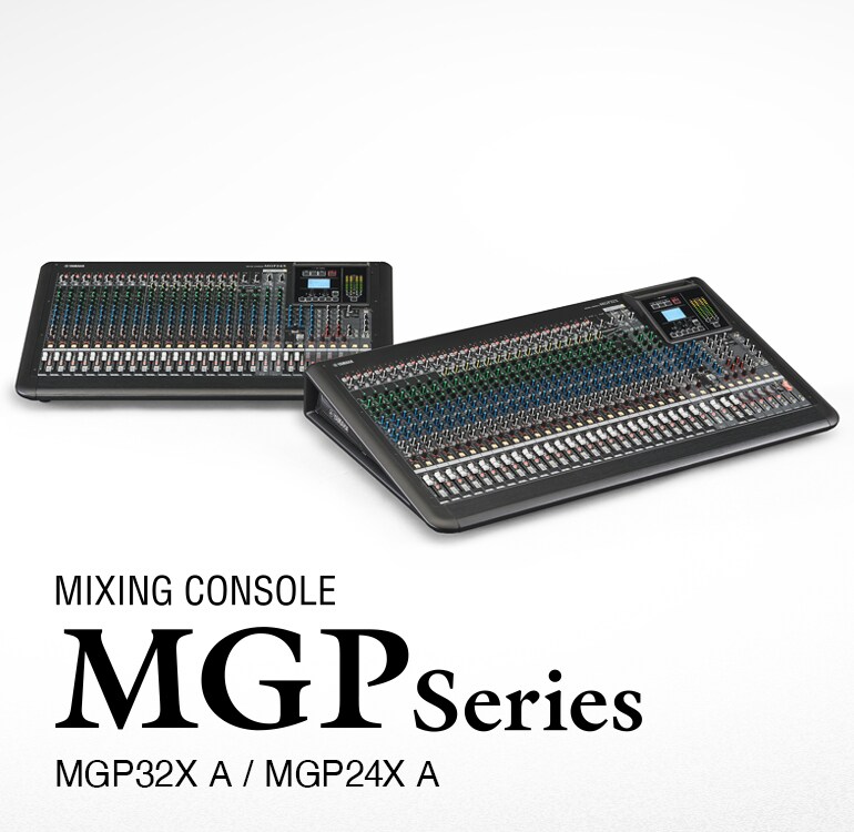 MGP Series - Overview - Mixers - Products - Portable PA - Audio