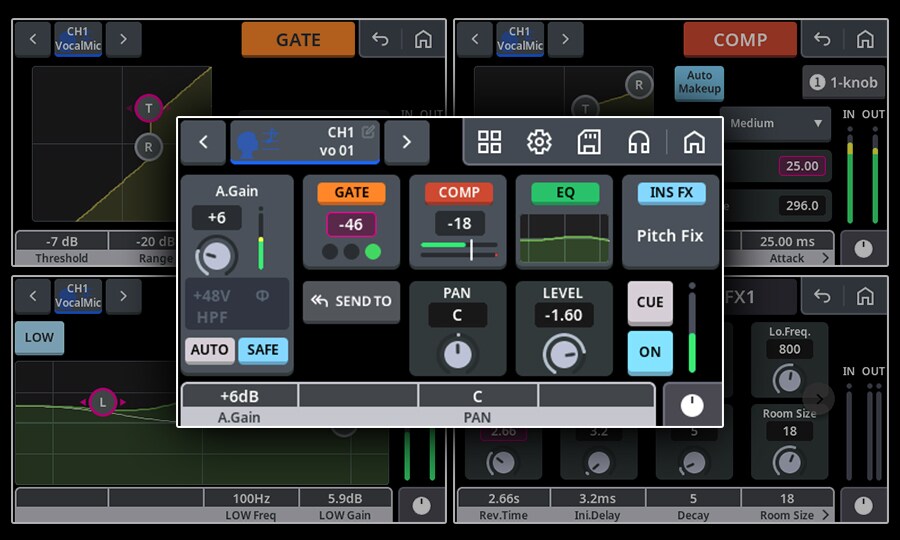 MGX16 - Overview - MGX Series - Mixers - Products - Portable PA