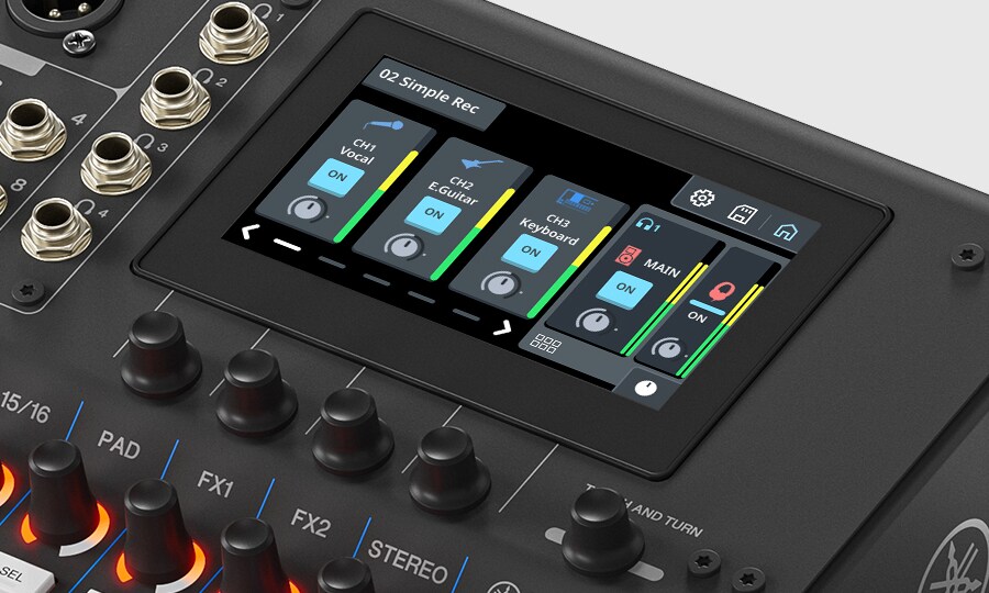 MGX16 - Overview - MGX Series - Mixers - Products - Portable PA