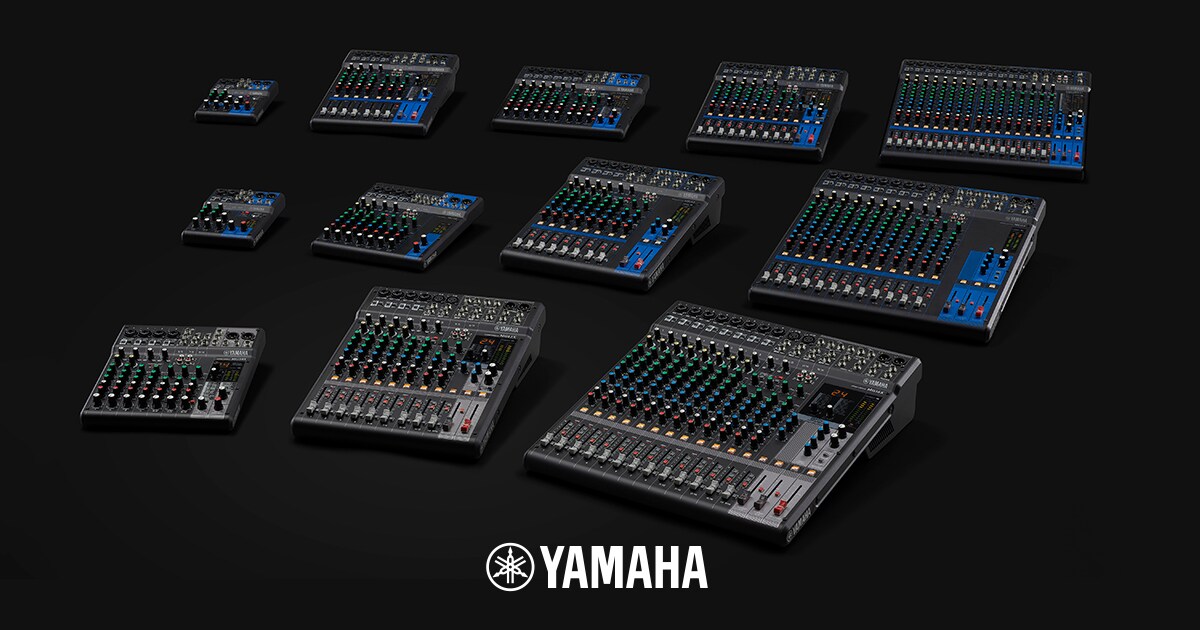Mixers - Products - Portable PA - Audio - Yamaha - Other European
