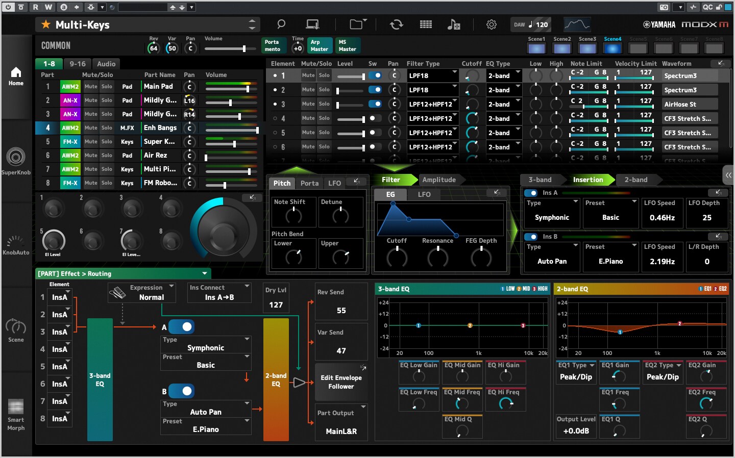 Expanded Softsynth Plugin for MODX M - Overview - Apps - Products