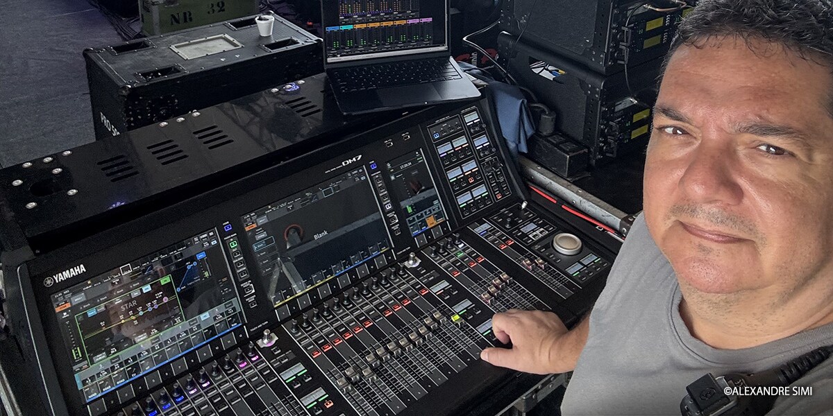 Monitors for Nando - DM7-EX Meets the Challenges of 160 Show
