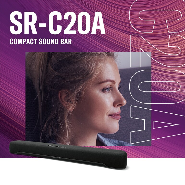 SR-C20A - Overview - Sound Bars - Products - Home Audio - Audio