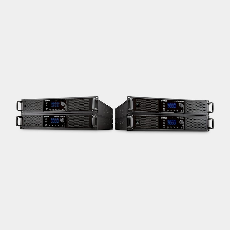 Yamaha Multi-Channel Power Amplifiers PC-D / DI Series