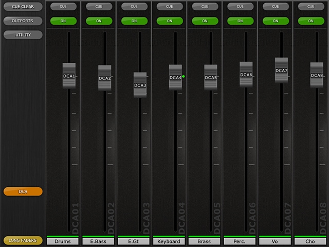 DCA (Long Faders)