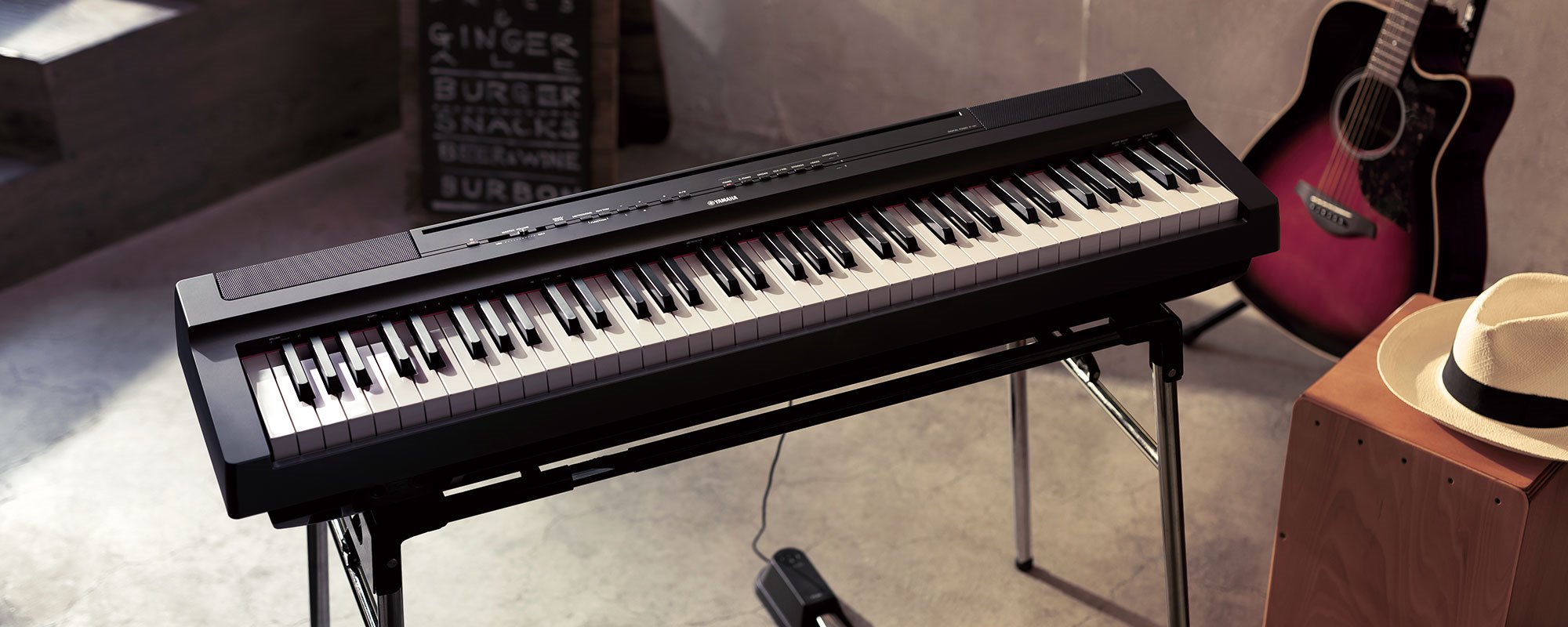 yamaha p121 weight