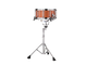 Overall image of snare drum stand (snare attached)