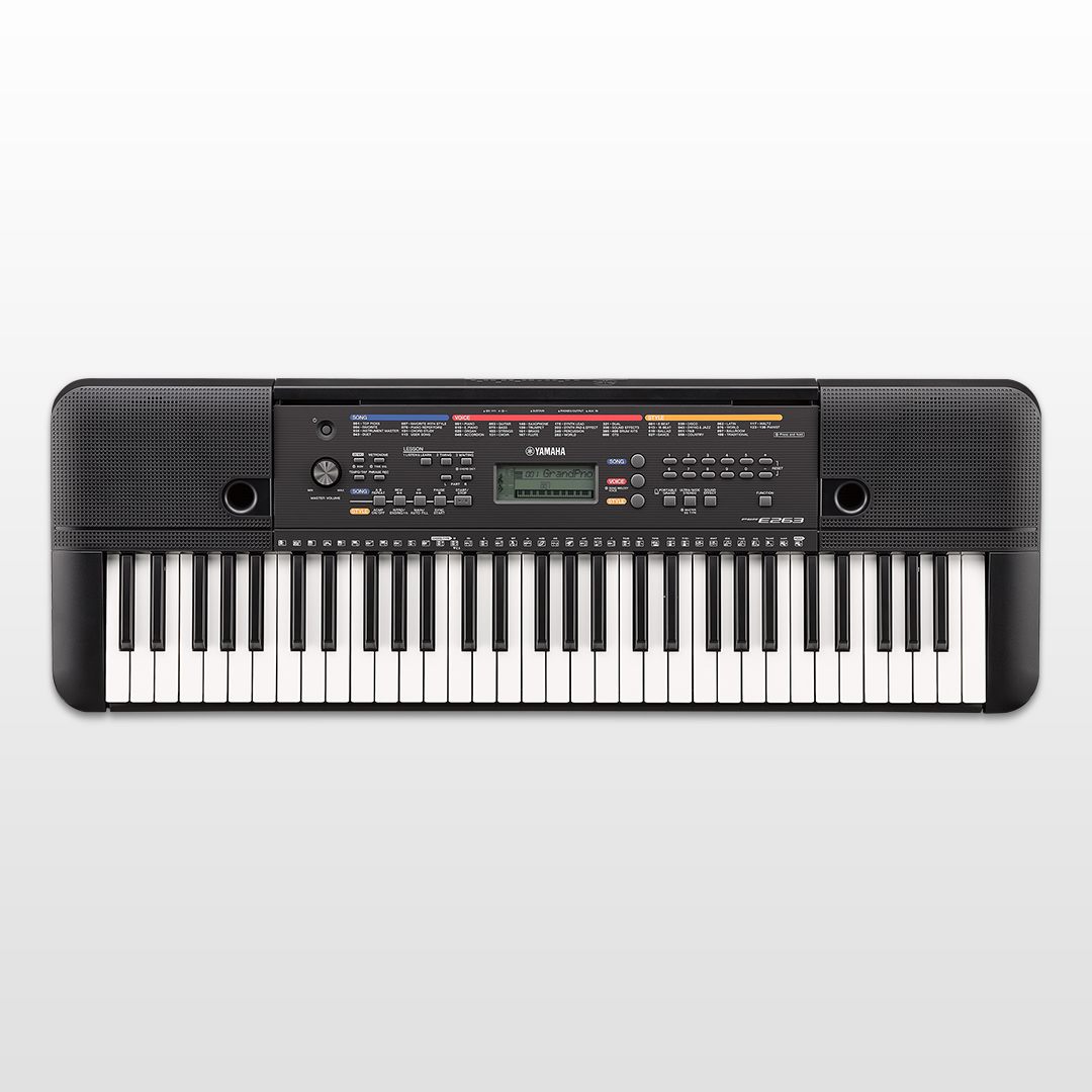 PSR-E263 - Model Comparison - Portable Keyboards - Keyboard ...