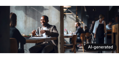 AI-GENERATED - Scene image of Restaurant