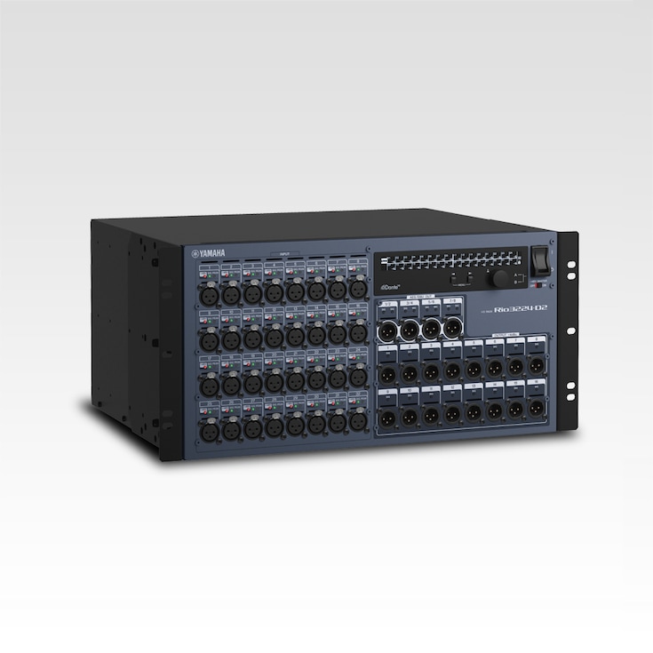 Yamaha I/O Rack R Series (AD/DA): 2nd-generation Rio3224-D2/Rio1608-D2