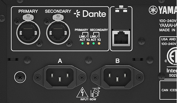 Yamaha R Series (AD/DA): 3rd-generation "Dual Redundant Power Supplies and Improved, Quiet Operation"