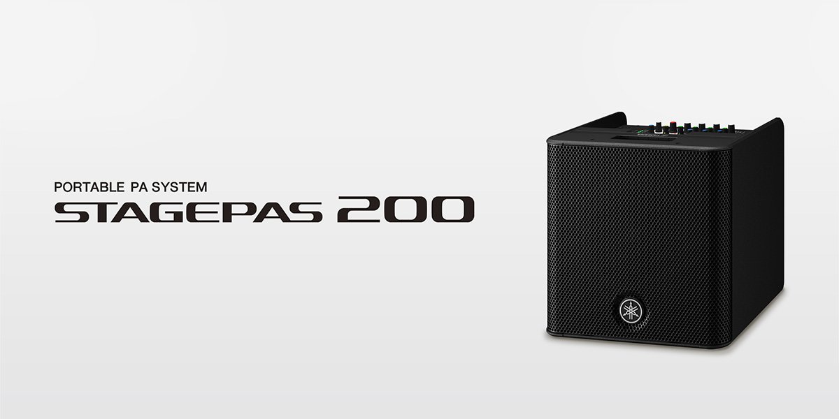 Perform Anywhere With The Smart, Compact Yamaha STAGEPAS 200