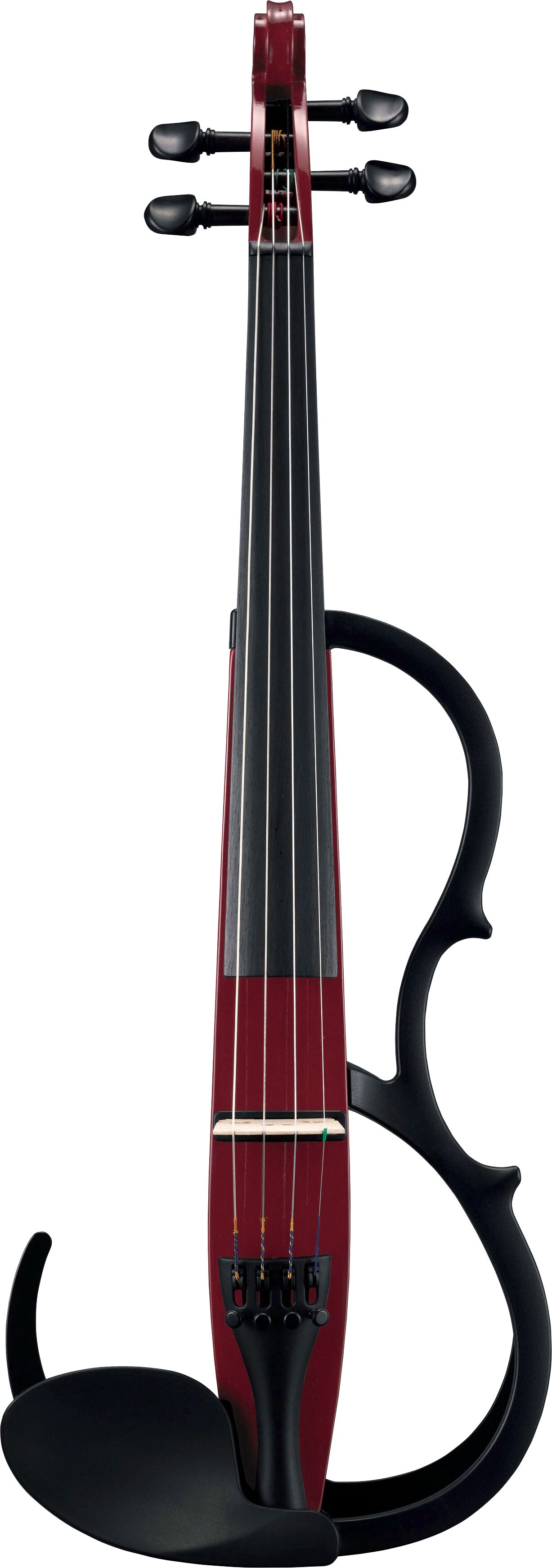 弦楽器 YAMAHA SILENT VIOLIN SV150 Yamaha Silent Violin Sv-150 SV150 Wine Red Immaculate for sale