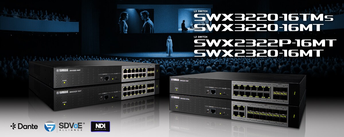 YAMAHA SWX2322P-16MT スイッチングハブ YAMAHA SWX2322P-16MT BLACK