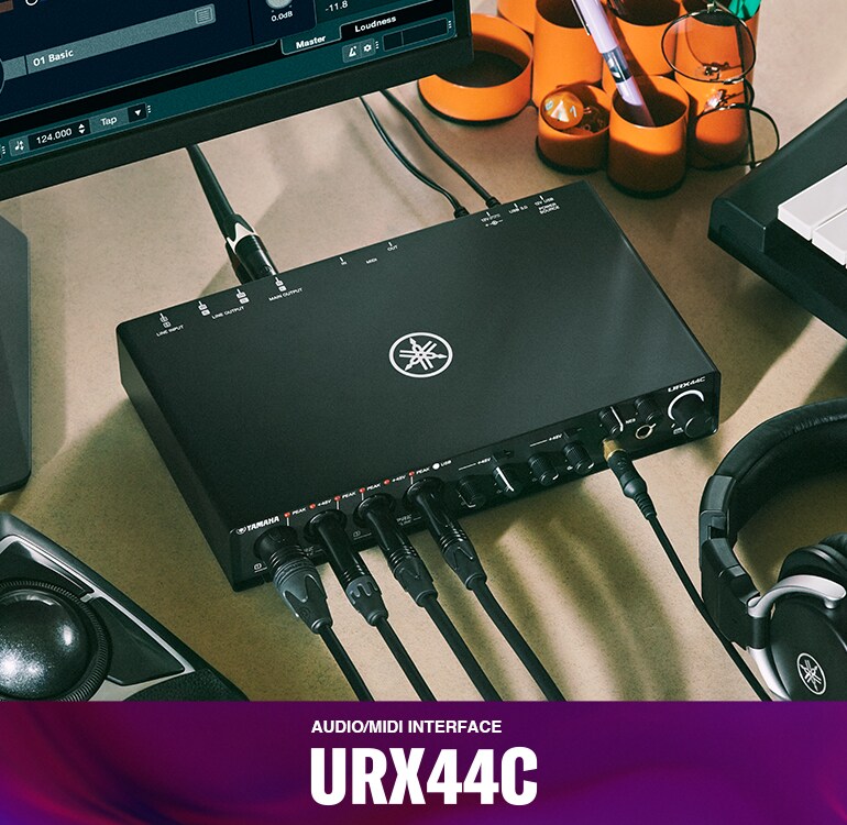 URX44C - Overview - URX-C Series - Interfaces - Products - Music