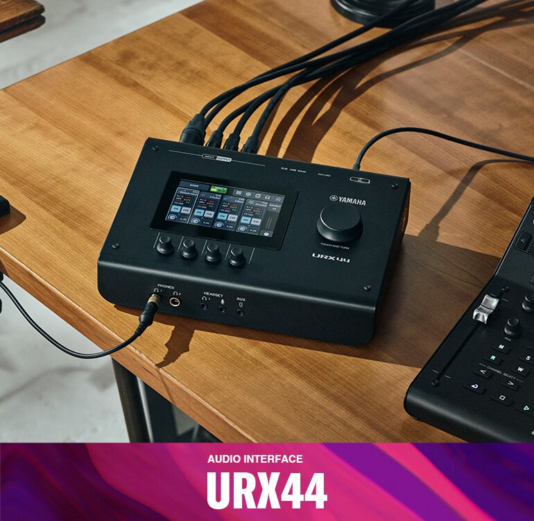 URX44 - Overview - URX Series - Interfaces - Products - Music