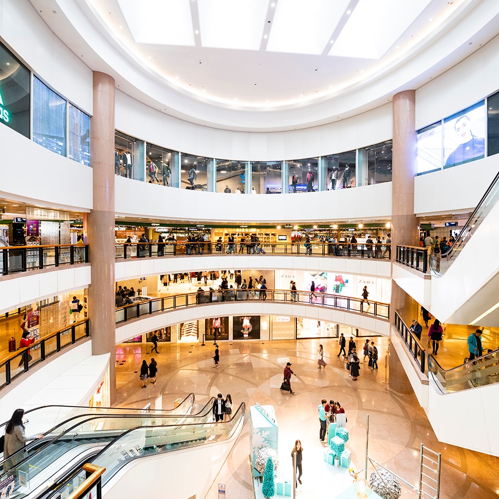Yamaha VC Series: Shopping mall