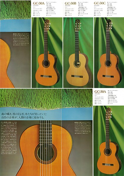 GC30A/B/C Custom Classical Guitars