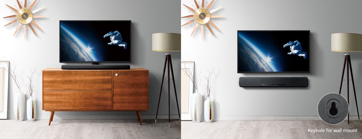 YAMAHA ホームシアター サウンドバー　YAS-107 Bluetooth YAS-107 - Overview - Sound Bars - Home Audio - Products