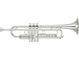 Bell: Yellow brass, Finish: Silver-plated