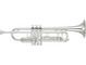 Bell: Gold brass, Finish: Silver-plated