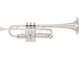 Bell: Yellow brass, Finish: Silver-plated