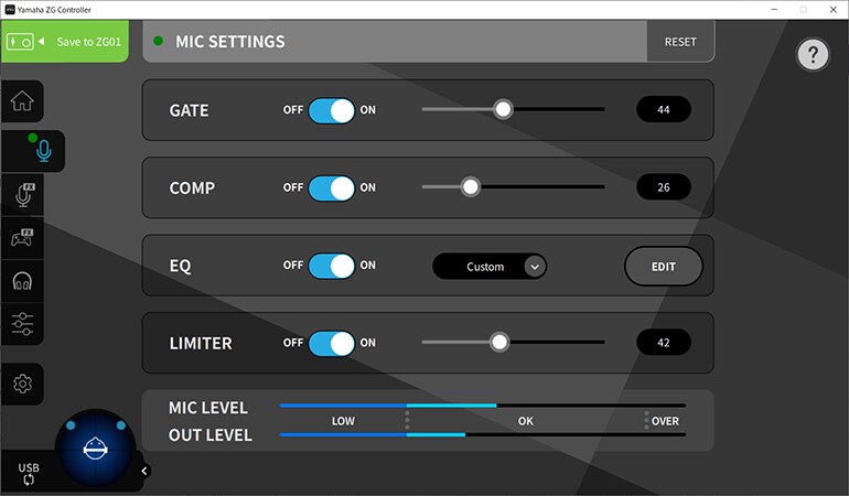 ZG Controller - Yamaha - Other European Countries & Regions