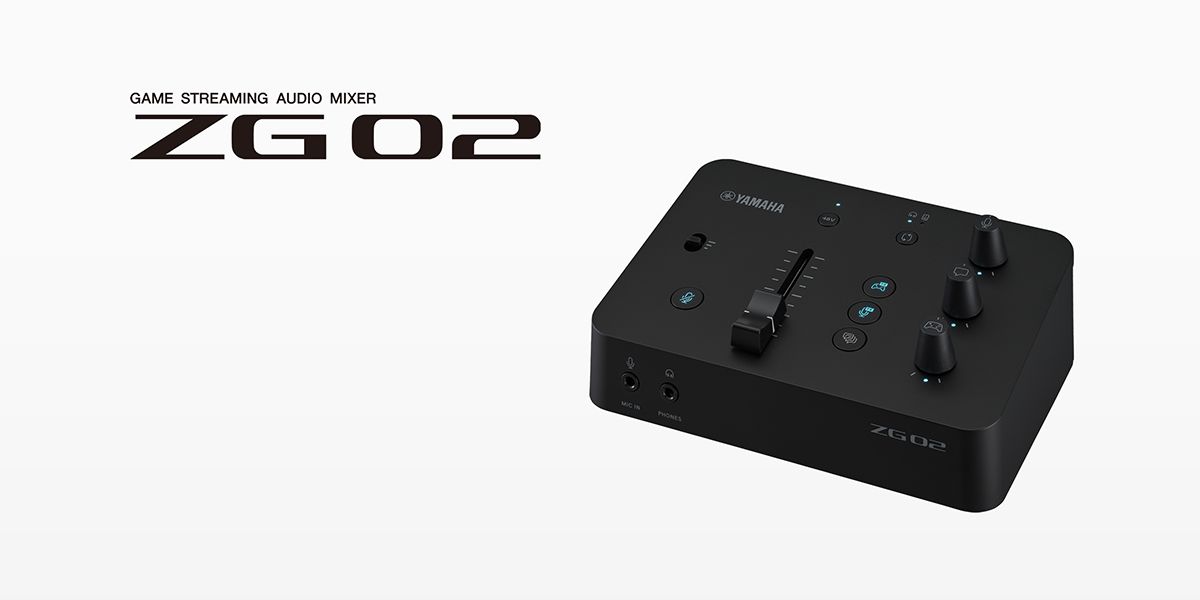 Introducing Yamaha's ZG02 Game-Streaming Audio Mixer - Yamaha 